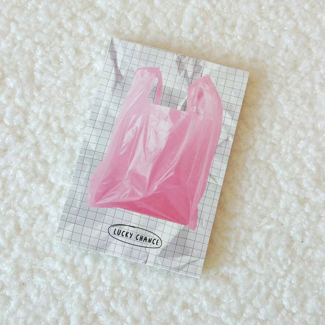 

Original Korean High-end Sticky Notes Book Super Textured Cultural Creative Style Cream Color Sticky Notes Study Memo Notebook