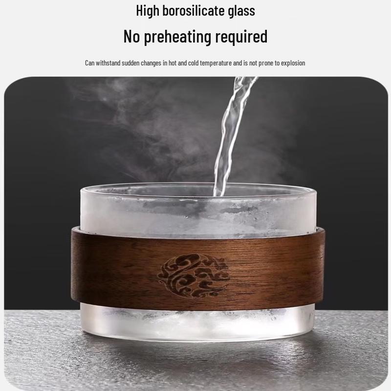 Shangqi High Borosilicate Glass Teacups