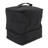 Nail Polish Organizer Bag Holds 30 Bottles Nail Polish Double Layer Heightened Nail Supplies Organizer Large Capacity