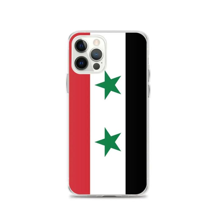 Coque Telefone Drapeau Syrie - iPhone 12 Pro