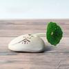 Rough Ceramic Zen Hydroponic Vase Handmade Desktop Small Vase Retro Stone Shape Vase  Office