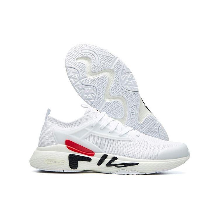 FILA Athletics Mind 3s Comfortable Fashion Fabric TPU Mesh Low-Top Casual Running Shoes Men sneaker FILA-White A12M122106FWT