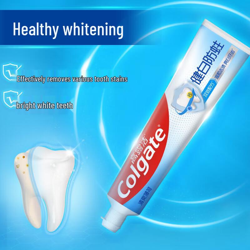 Colgate Dual-Action Whitening Anti-Cavity Toothpaste