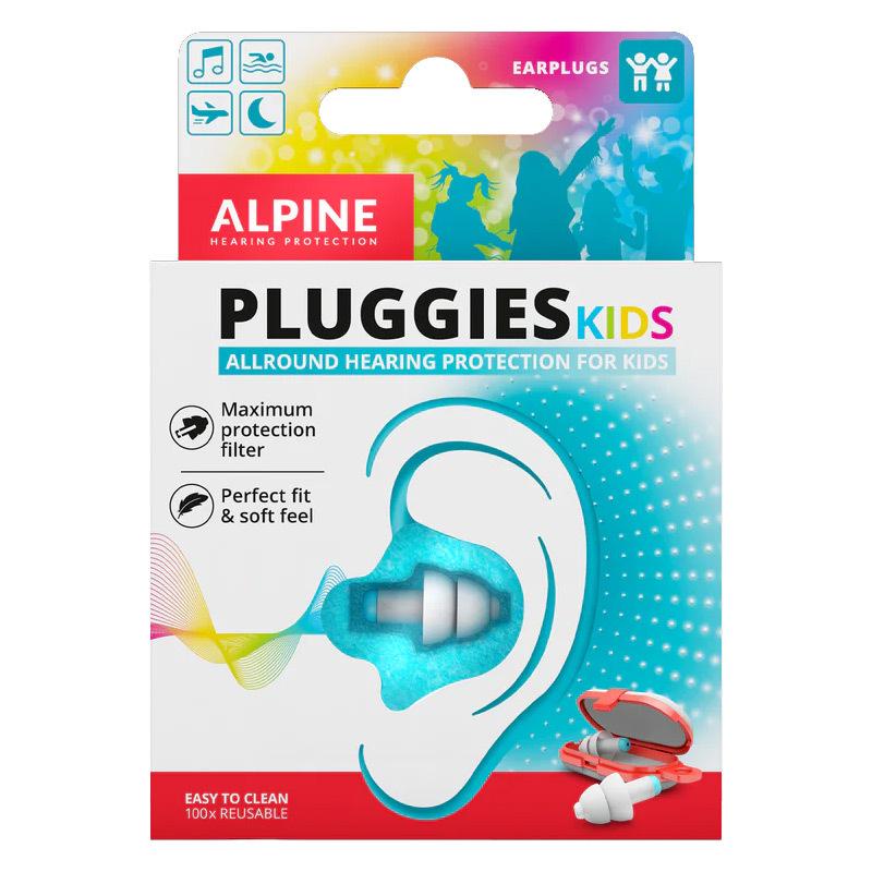 Dutch Alpine Kids  Noise Cancelling Waterproof Earplugs for Airplanes