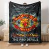 Manchester Personalized Text Blanket Cozy Personalized Blanket Comfortable Throw For Home Decor Sofa Couch Bed Four Seasons Universal