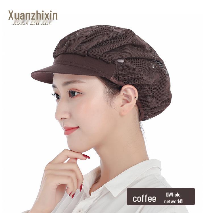 Xuanzhi Women's Breathable Dustproof Kitchen & Chef Hat for Hygiene and Protection
