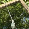 Aesthetic Vital Crystal Pendant Necklace Natural Irregular Stone Chain Choker  Gift