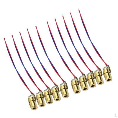 5V 650nm 5mW einstellbares Laserpunktdiodenmodul Red Sight Mini Pointer