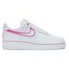 Nike Tênis Feminino Air Force 1 Low Aerógrafo Branco Rosa DD9683-100