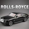 1/24 Rolls Royce Spectre Legierungs-Luxusauto-Modell Druckgussmetall Neues Energieauto Fahrzeugmodell Ton und Licht Jungen-Spielzeug für Kinder Geschenk