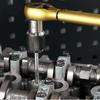 23PCS Tap Extractor and Socket Set with 3/8 Inch Adapter for Ratchet and Drill Use Offering Efficient Thread Removal and Repair