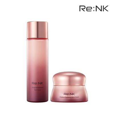 Glowing Moisturizing Original Rich Basic 2-piece Set 150ml, 45ml