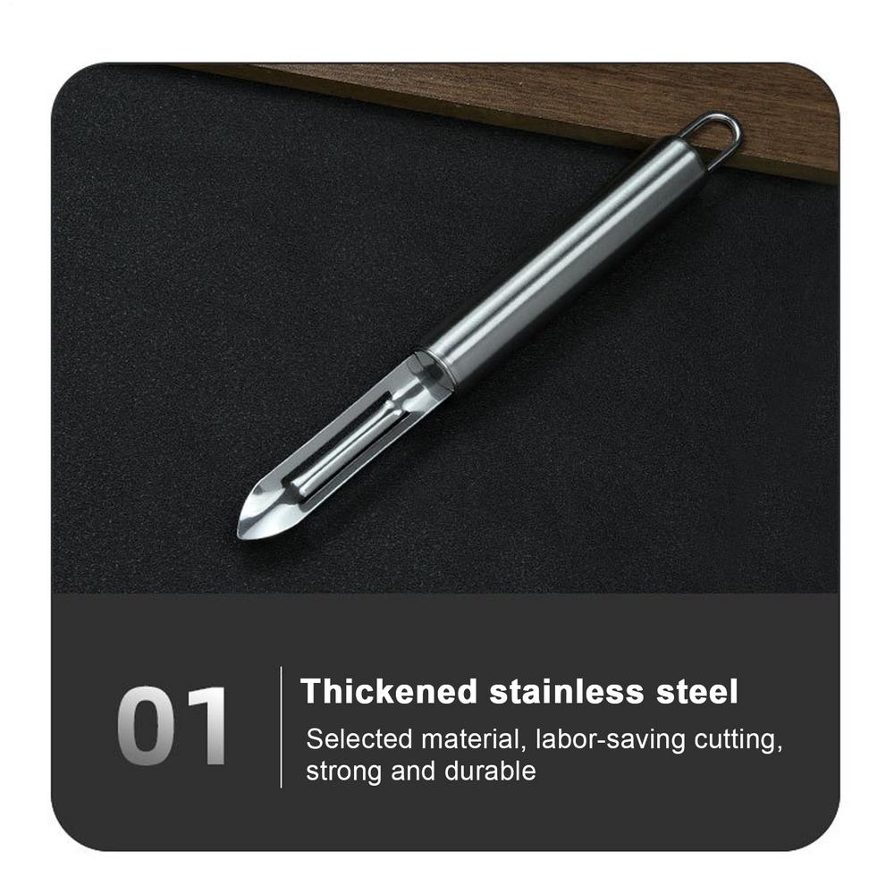 Potato Peeler Double-Edged Food Peeler Hangable Kitchen Gadget Manual Fruit Peeling Tool For Salad Food Prep Cooking