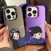 Lovely Couple Couple Phone Case For iPhone 17 Air 16e 15 14 13 12 11 Pro Max Plus Mini SE Anti Fall Matte Back Cover