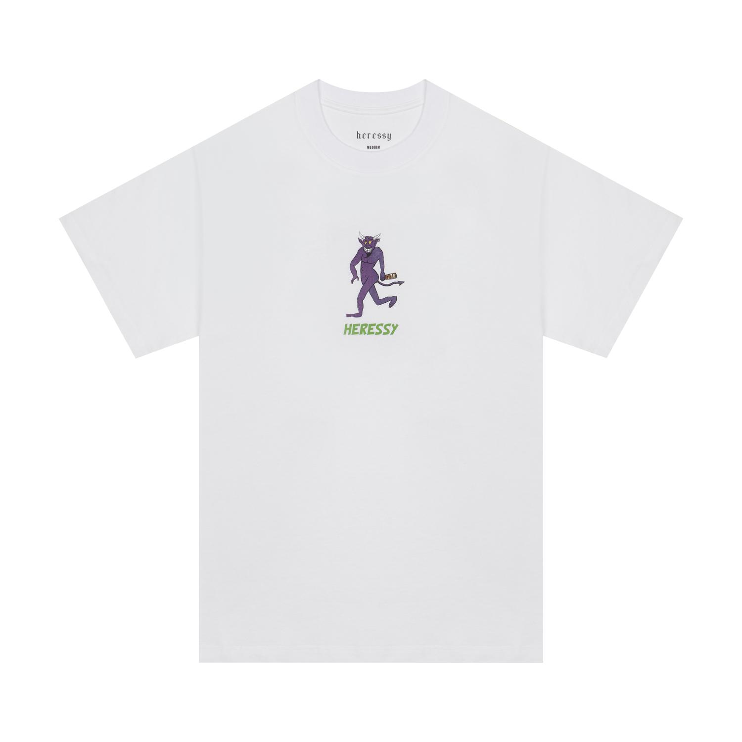 Футболка Heresy Drunk Goblin Белая White/Medium