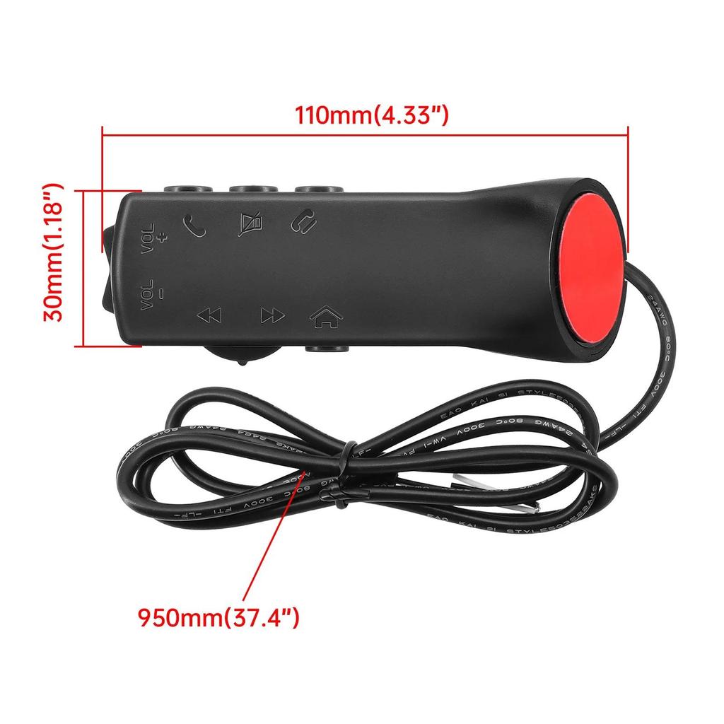 Remote Controller Universal Car Steering Wheel Buttons 8 Keys Car-styling 12V Wireless Control For Music Phone DVD Navigation Multi-functional