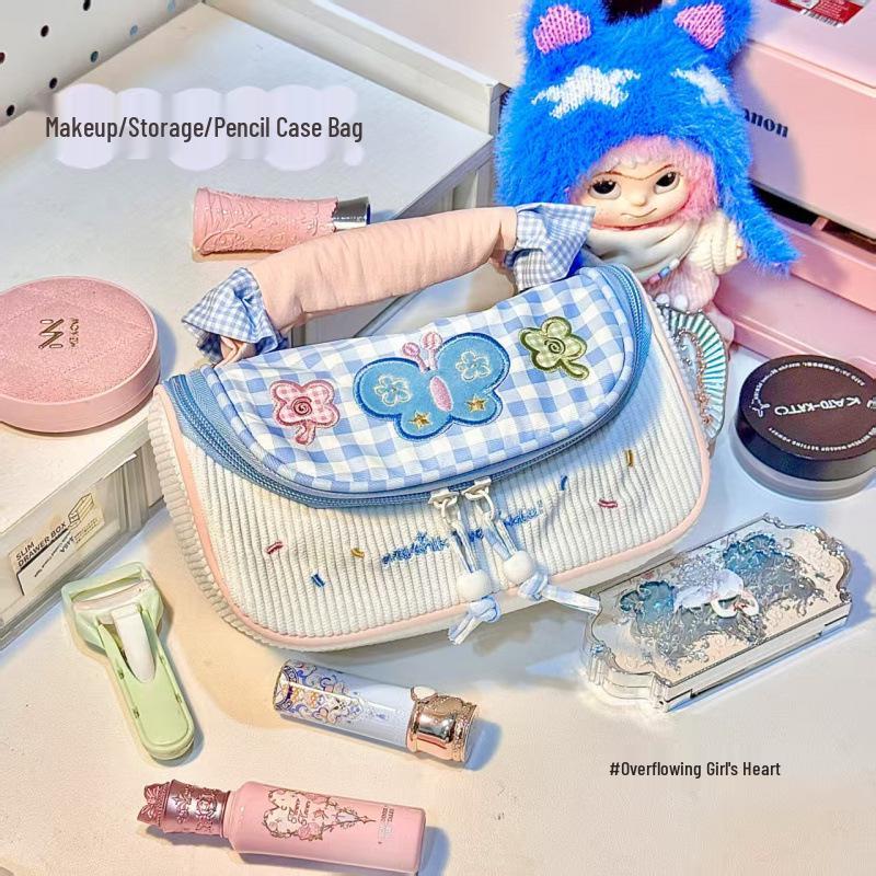 Chic Pencil Case for Girls: Spacious, Stylish for School, Available in Boys' Design, High-Quality New Pen Box