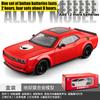 1:18 Dodge Challenger Srt Hellcat Coche Musculoso Americano Moderno Modelo de Coche de Fundición a Presión de Aleación Sonido y Luz Coleccionables Regalos de Cumpleaños