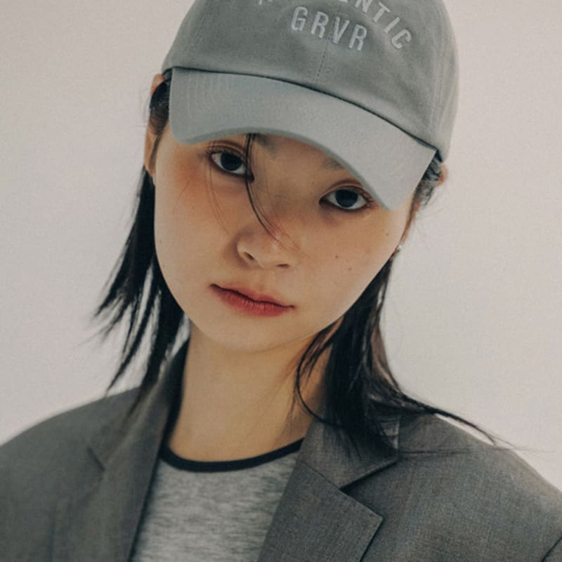 

grove AUTHENTIC BALL CAP [3COLOR] GREY