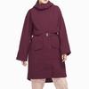 Nike Coats Women's Red Hooded Moderate Straight Fit DQ7003-638