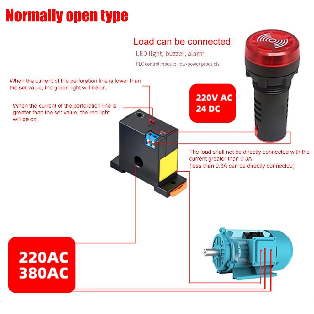 Energy Efficient AC Current Switch Relay M3050 M3056 for Control Systems