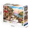 EPOCH Super Small Piece Jigsaw Puzzle Seaside Trattoria 26×38cm Illustration Art Elegant Collection With Glue Spatula Ticket