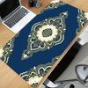 Vintage Persian Rug Extended Gaming Mouse Pad AntiSlip Stitched Edge Aesthetic Decor For Pc Gamer Office Workspace