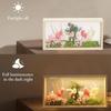 Creative Shadow Box Frame DIY Figures Display Case LED Light Photo Frame  Wedding Gift