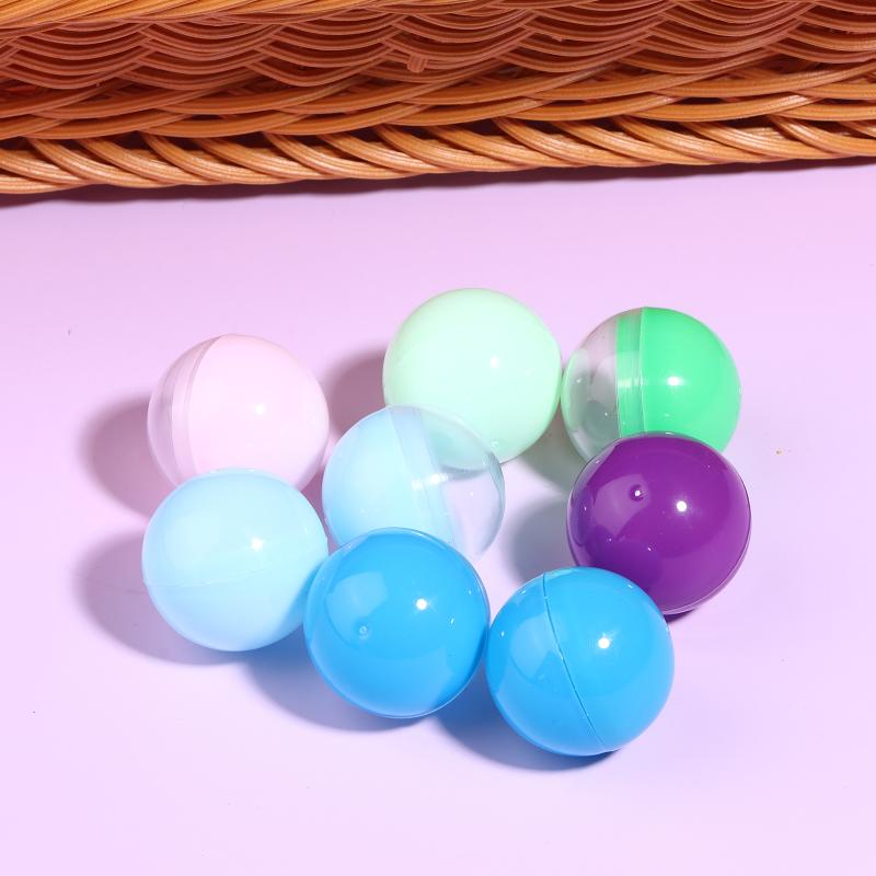 50Pcs 60-75Mm Tiny Empty Plastic Balls Capsule Toys Surprise Ball Container Prop Paintball Diy Making Things Models