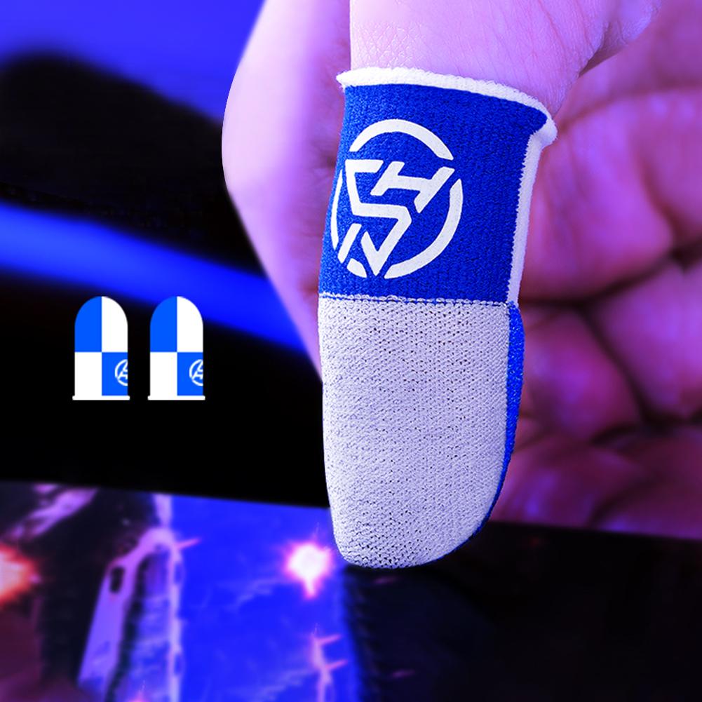 Mobile Fingerhülle Atmungsaktiv Anti-Rutsch Empfindliche Touchscreen-Fingerhülle Schweißresistent Game Controller Fingerabdeckung für PUBG