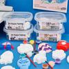 Handmade DIY Plaster Dolls for Kids: Cute Parent-Child Interactive Cartoon Painting Gift Set