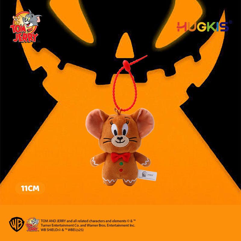 Tom & Jerry Pirate Skeleton Halloween Plush Pendant Ornament Officially Licensed