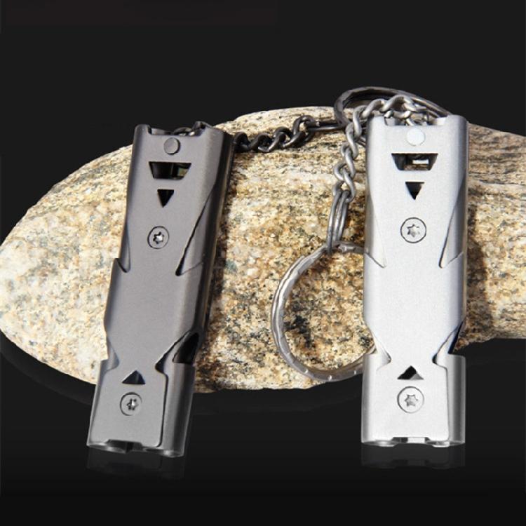 Survival Whistle, Stainless Steel Whistle Outdoor Emergency Survival Whistles