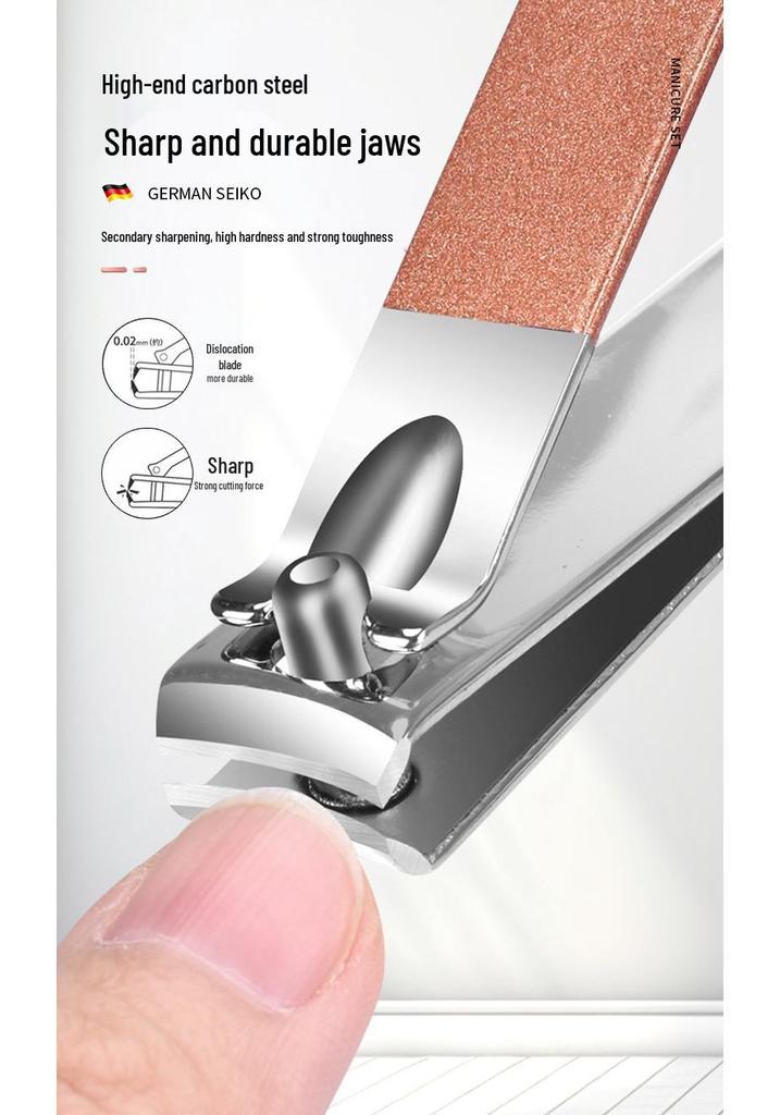 30-Piece Stainless Steel Manicure & Nail Clipper Set