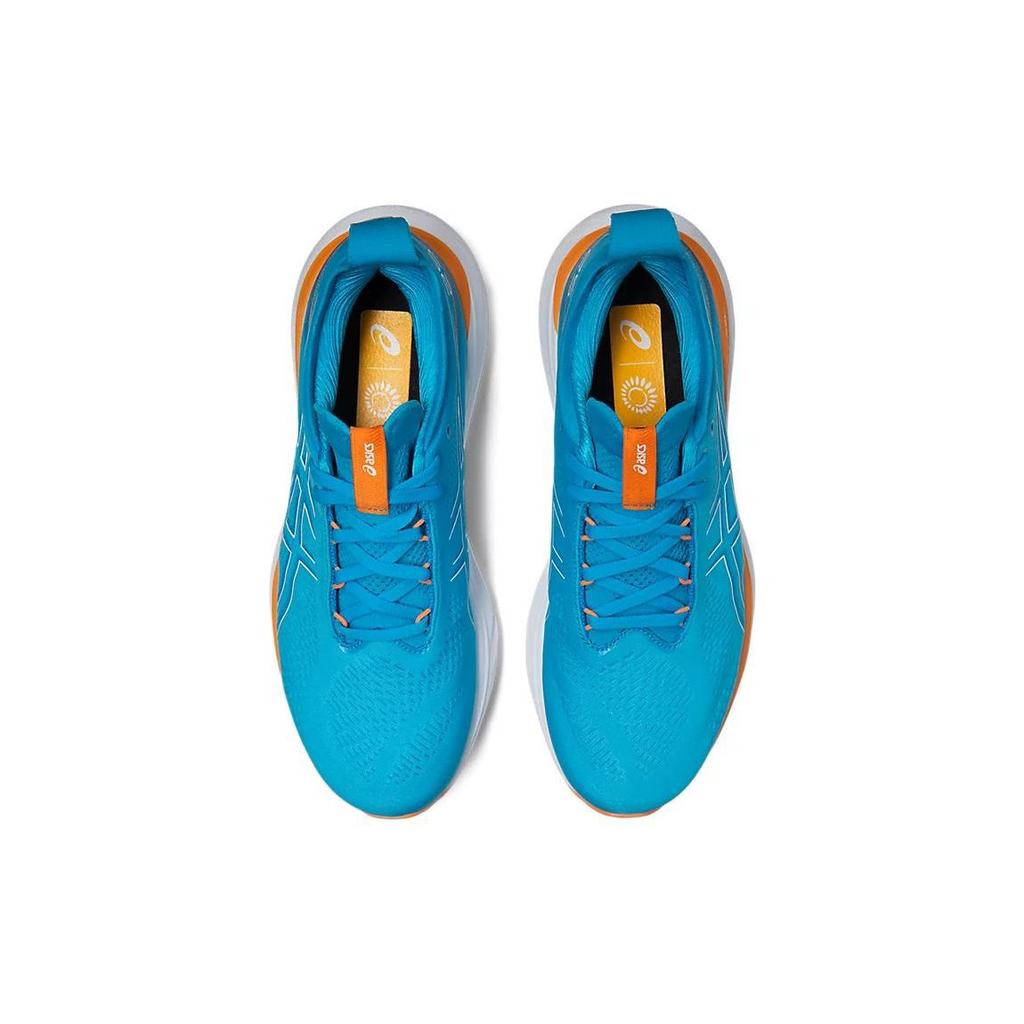 Asics Gel Nimbus 25 Island Blue Sun Peach Men Sneakers 1011B547-400