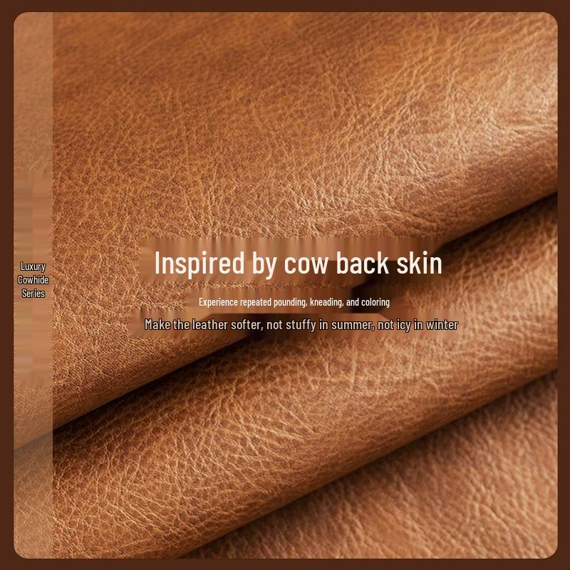 Luxurious Cowhide Desk Pad - Retro High-End Notebook Writing Surface