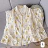 Women's Cloud Cotton Long Sleeve Pajamas - Sweet Cartoon Design for Spring & Autumn, Versatile for Home or Out