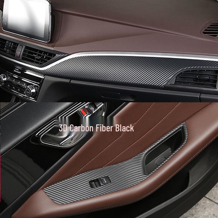 Southeast A5 Wing Dance Console Gear Shift Carbon Fiber Decal (2019-2021 Models)