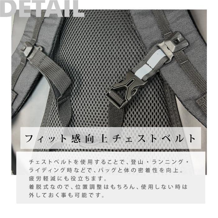 [OSAH DRYPAK] LightWeight 25L Backpack Waterproof Bag, Shoulder Bag, Lightweight, Black