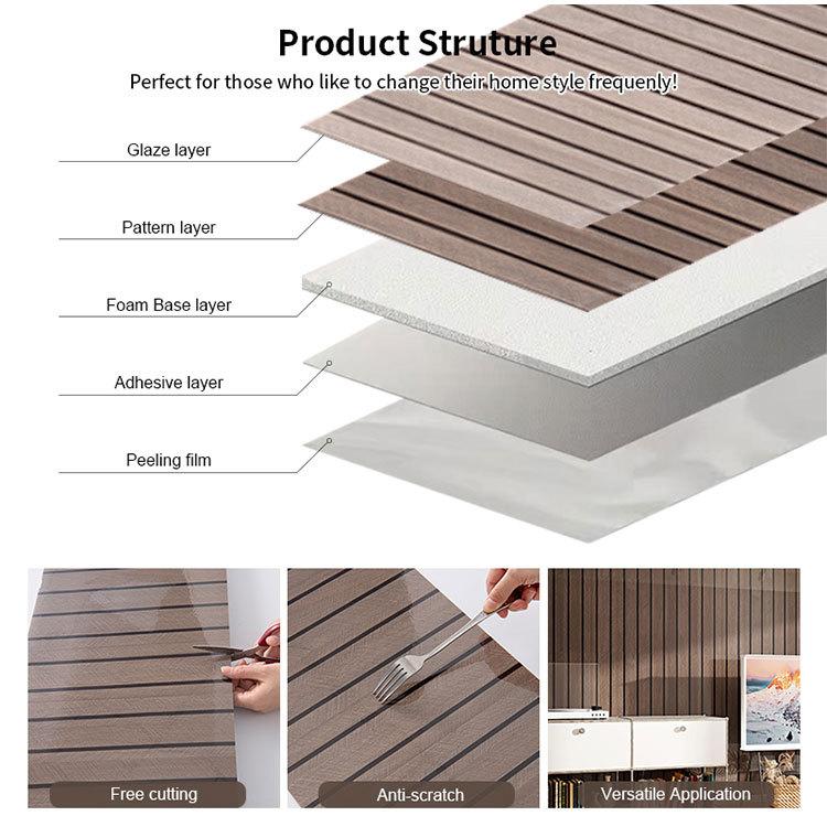 30*30cm 3D Gitter Wandaufkleber Selbstklebende Tapete Wasserdichte Schaumstoffplatten für Heimdekoration TV-Hintergrund