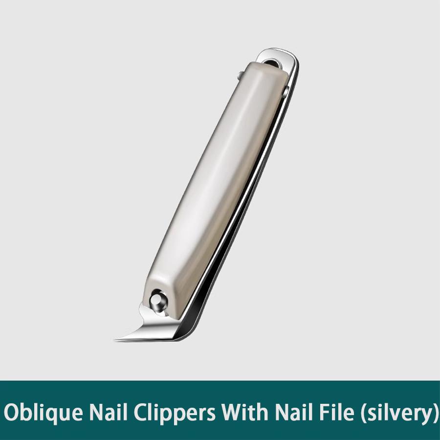 Stainless Steel Fingernail & Toenail Clippers for Thick Nails Nail Clippers  Sharp Nail Trimmers for Men Women Adult