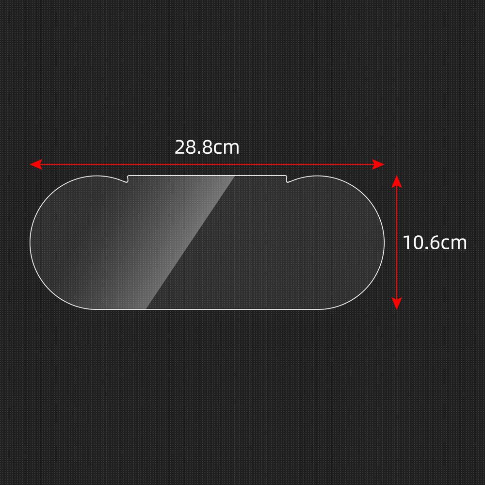 Tempered Glass Protective Film for Mercedes Benz GLC W253 2020 2021 Car Dashboard Screen Interior Sticker Accessories