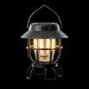 Fast Charging USB Rechargeable Camping Lantern Iron Solar LED Lamp for Family Travel, Tent Sleep and Night Walk with IP65