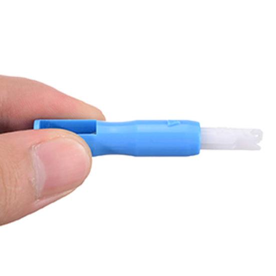 3Pcs Elderly People Automatic Sewing Machine Needle Threader Line Inserter Tool
