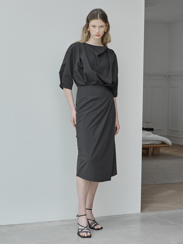 Beuienwaiseutyudio Drape Neck Wrap Dress_Yb5Op13