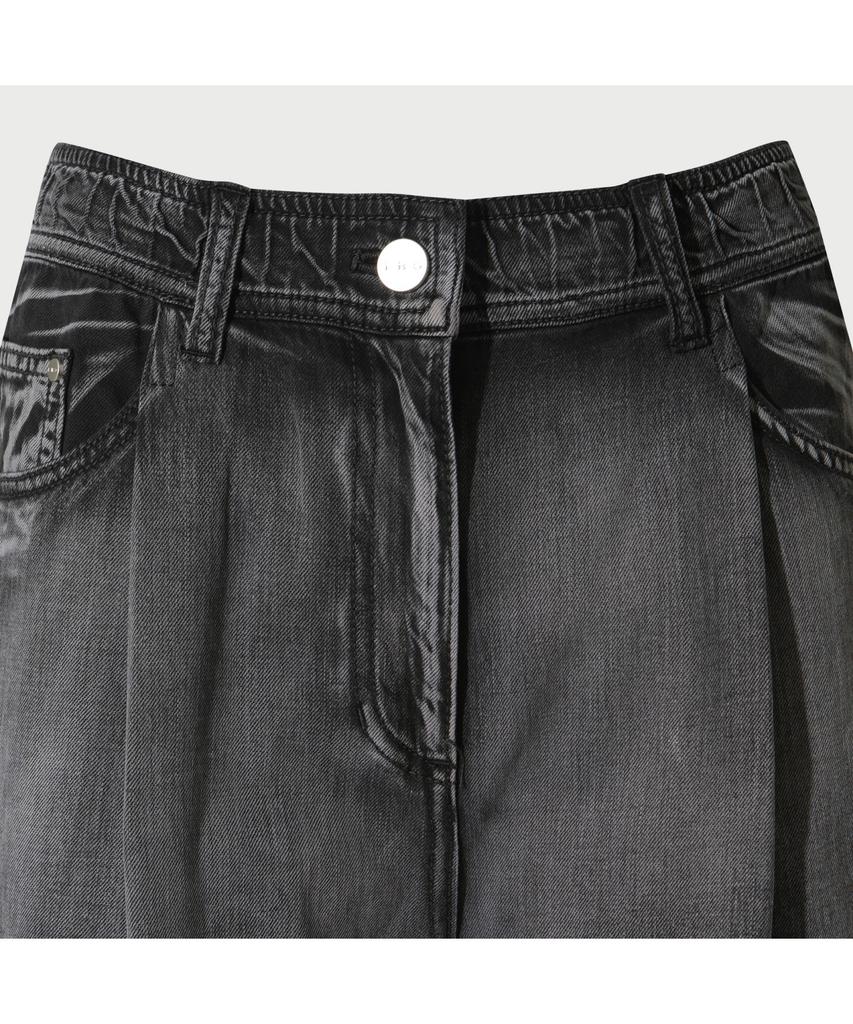 IROWOMEN Ondine Elastic Waist Denim Wide Pants Ilpda25788Gyx