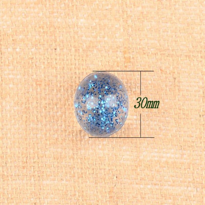 12Pcs 30Mm Glitter Bouncy Ball - Kids Boys Girls Toys Balle Rebondissante Kinder Spielzeug Children Fun Balls