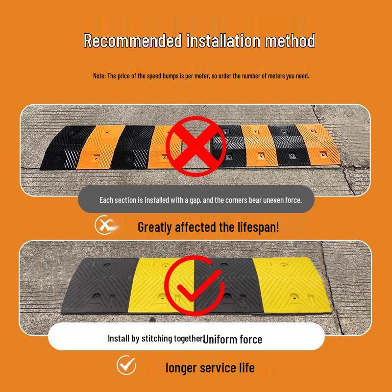 Rubber Speed Bump