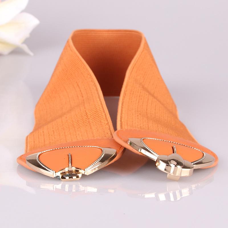 Korean Style Women's Bow Elastic Waist Belt - Fashionable and Versatile