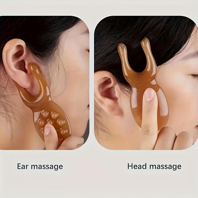Gua Sha en résine pour lifting du visage, outil de soin du visage, plaque de massage, réduit les poches, lifting du nez, masseur de nez portable, beauté